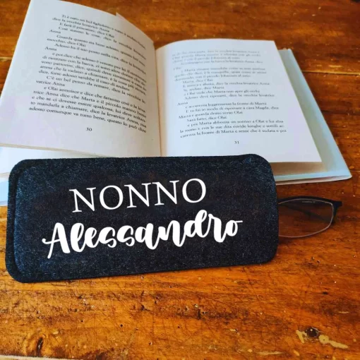 Astuccio Portaocchiali Regalo per il Nonno