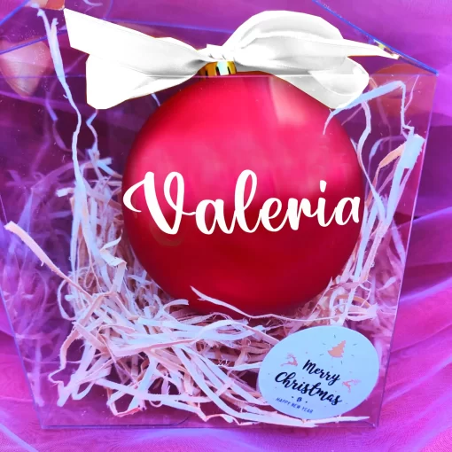 Pallina di Natale Personalizzata con Nome