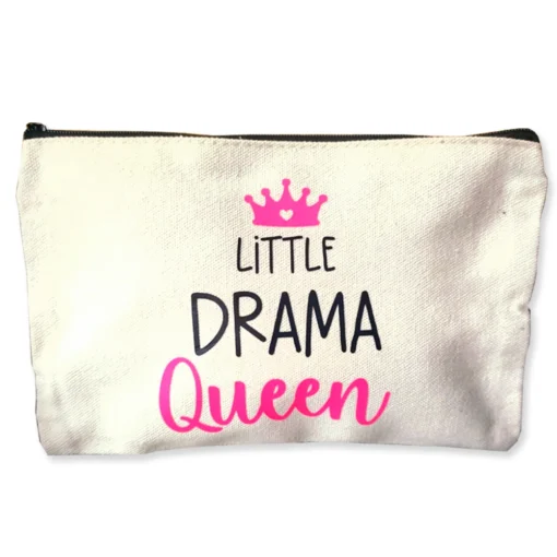 Pochette Multiuso con Scritta Little Drama Queen