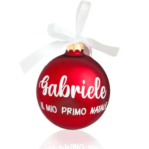 Pallina di Natale Il mio primo Natale