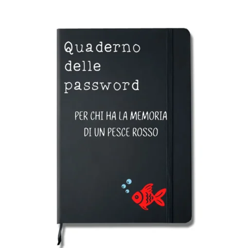 quaderno delle password